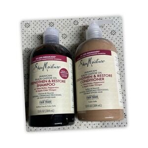 Shea Moisture Jamaican Black Castor Oil Conditioner & Shampoo